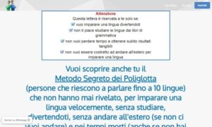 Lingua facile di Metodo Universitario