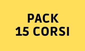 Pack 15 corsi