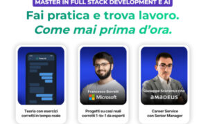 Master in Full Stack Development e AI – start2impact