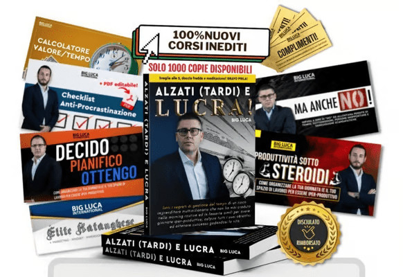 Alzati e lucra + Cambiamento a comando + Cambiamento istantaneo + Meccanismo anti-sabotaggio – Big Luca